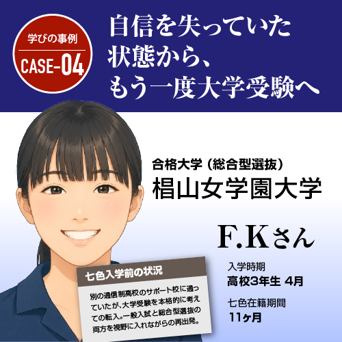 自信を失っていた状態から、もう一度大学受験へ